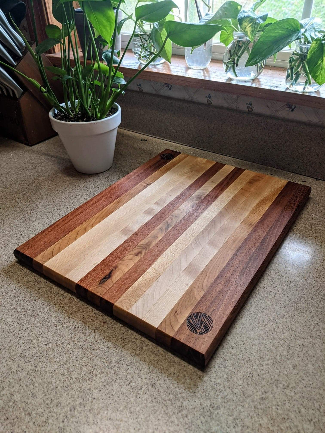 Maple & Tzalam Cutting Board